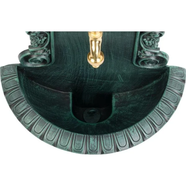 Chiuveta de gradina, aluminiu, verde, 37x19x61 cm, Strend Pro