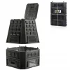 Compostor de gradina, 850 L, negru, Evoblack