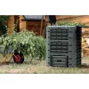 Compostor de gradina, 950 L, negru, Compogreen, Vario