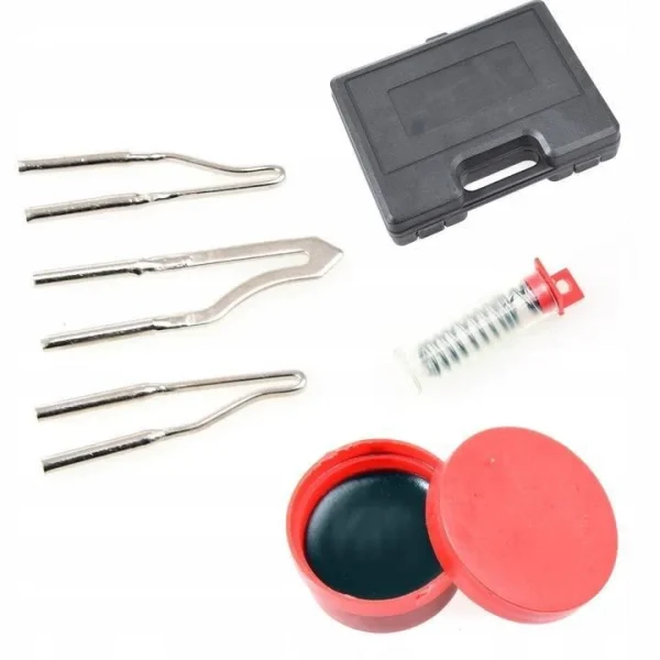 Pistol de lipit electric, 100 W, cu accesorii si geanta transport, Condor