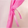 Cort de joaca pentru copii, cu lampi rotunde, husa tip geanta, roz si alb, 130x90x126 cm, Kruzzel
