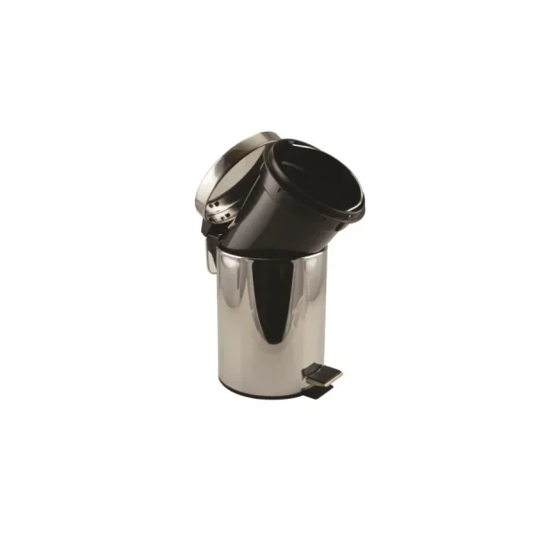 Cos de gunoi cu pedala, inox, 20 L, Perfect Home 