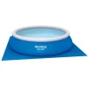 Covor de protectie pentru piscina, suport, PVC, albastru, 396x396 cm, Bestway