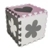 Covor tip puzzle, pentru copii, spuma EVA, 16 piese, 30x30 cm, Isotrade