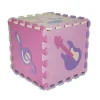 Covor tip puzzle, pentru copii, spuma EVA, 25 piese, 30x30 cm, Isotrade