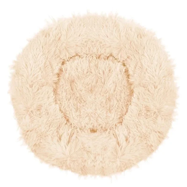Culcus moale, pentru caine/pisica, crem, 40 cm