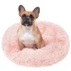 Culcus moale, pentru caine/pisica, roz murdar, 70 cm