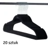 Set 20 de umerase catifelate, acoperite cu catifea moale, culoare Neagra