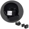 Decoratiune gradina tip fantana arteziana cu lumini LED, Gardlov, plutitoare, incarcare solara, 16x4 cm