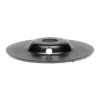 Disc circular slefuit, modelat, raspel, pentru lemn, plastic, cauciuc, beton celular, 125x22.2 mm, Dedra