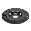 Disc circular slefuit, modelat, raspel, pentru lemn, plastic, cauciuc, beton celular, 125x22.2 mm, Dedra