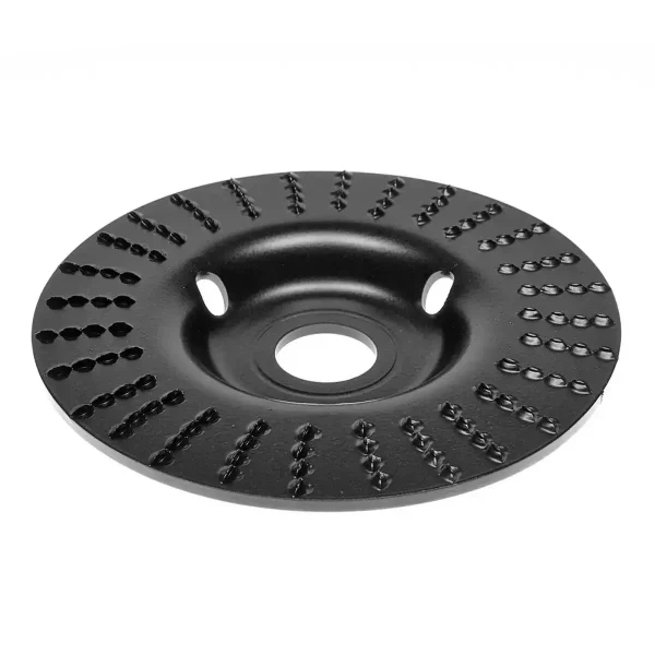Disc circular slefuit, modelat, raspel, pentru lemn, plastic, cauciuc, beton celular, 125x22.2 mm, Dedra