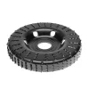 Disc circular slefuit, modelat, raspel, pentru lemn, plastic, cauciuc, beton celular, gradatie I, 120x22.2 mm, Dedra