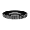 Disc circular slefuit, modelat, raspel, pentru lemn, plastic, cauciuc, beton celular, gradatie I, 120x22.2 mm, Dedra