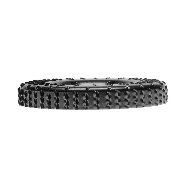Disc circular slefuit, modelat, raspel, pentru lemn, plastic, cauciuc, beton celular, gradatie I, 120x22.2 mm, Dedra