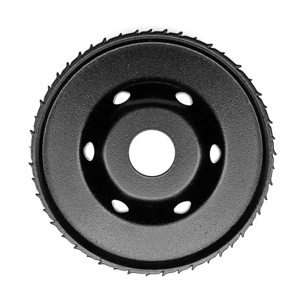 Disc circular slefuit, modelat, raspel, pentru lemn, plastic, cauciuc, beton celular, gradatie I, 120x22.2 mm, Dedra