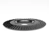 Disc circular slefuit, modelat, raspel, pentru lemn, plastic, cauciuc, beton celular, gradatie II, 125x22.2 mm, Dedra