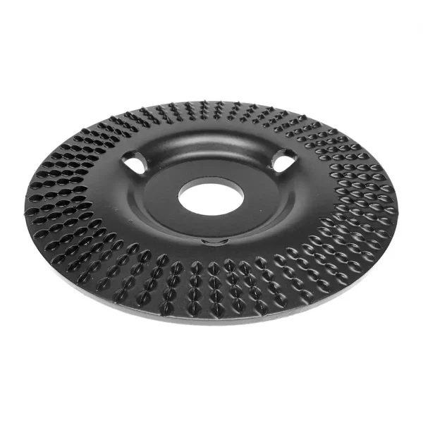 Disc circular slefuit, modelat, raspel, pentru lemn, plastic, cauciuc, beton celular, gradatie II, 125x22.2 mm, Dedra