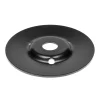 Disc circular slefuit, modelat, raspel, pentru lemn, plastic, cauciuc, beton celular, gradatie II, 125x22.2 mm, Dedra