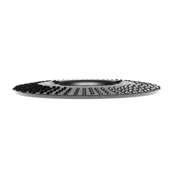 Disc circular slefuit, modelat, raspel, pentru lemn, plastic, cauciuc, beton celular, gradatie II, 125x22.2 mm, Dedra