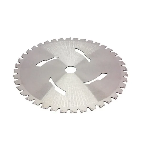 Disc circular vidia pentru motocoasa/trimmer, Micul Fermier, taiere arbusti, 255x25.4 mm, 40 dinti