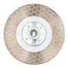 Disc diamantat 2 in 1, placi ceramice, taiere umeda si uscata, slefuire, M14, 125x25x1.6 mm, Richmann Exclusive