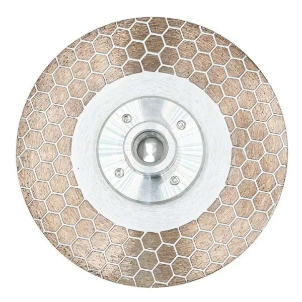 Disc diamantat 2 in 1, placi ceramice, taiere umeda si uscata, slefuire, M14, 125x25x1.6 mm, Richmann Exclusive