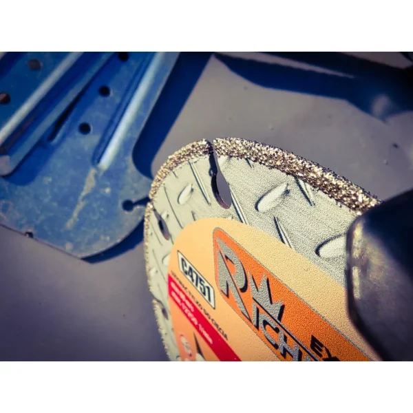 Disc diamantat segmentat, metal, taiere uscata, 125x1.4 mm, Richmann Exclusive