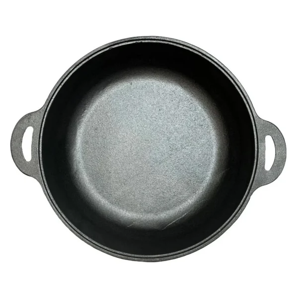 Disc pentru gratar, fonta, tip grill, cu picioare, set 4 piese, 49.5 cm