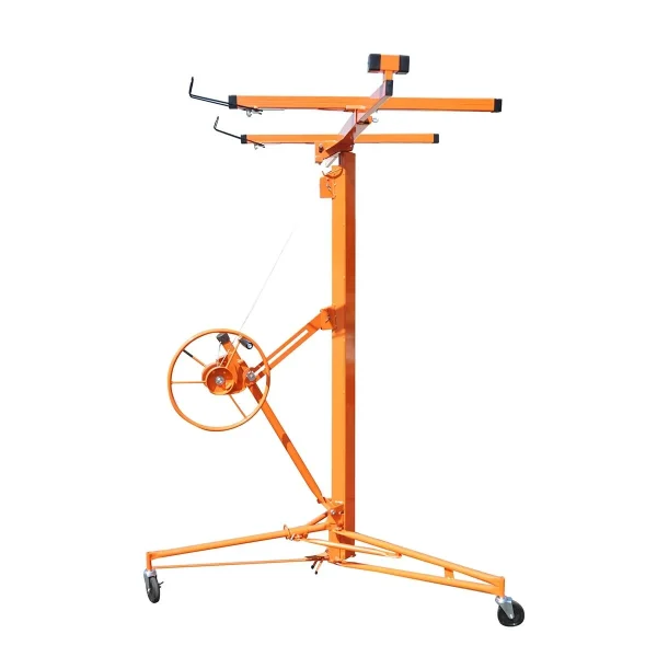 Dispozitiv/macara pentru ridicat placi rigips carton, OSB, MDF, PAL, 4.57 m, Thor