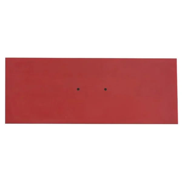 Drisca cu cauciuc, Olejnik, margini tesite, 10x25cm, maner soft, Rosu