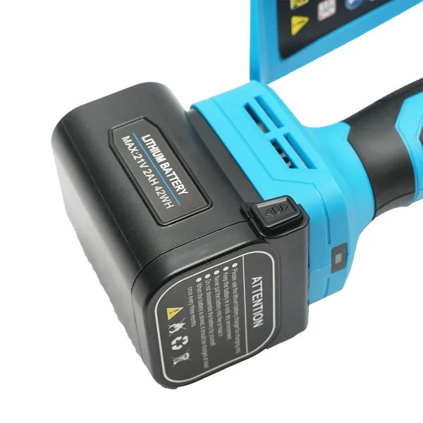 Drujba electrica pentru crengi, cu acumulator 2 Ah, incarcator 21V Li-Ion, cu geanta, 18 cm