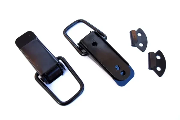 Set clipsuri pentru capota, 89 mm, culoare neagra