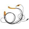 Dus turistic, camping, furtun 2+5 m, ABS, gri, 12V 3A, 60 W, Isotrade