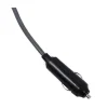 Dus turistic, camping, furtun 2+5 m, ABS, gri, 12V 3A, 60 W, Isotrade