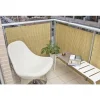 Paravan pentru balcon, terasa, gard PVC, stil bambus, 1300 g/m2, UV, 3x1.5 m