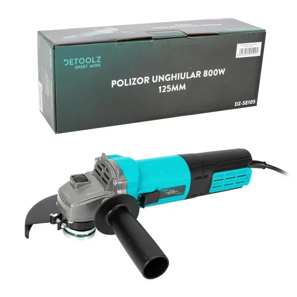 Polizor unghiular, flex, 800 W, 125 mm, Detoolz