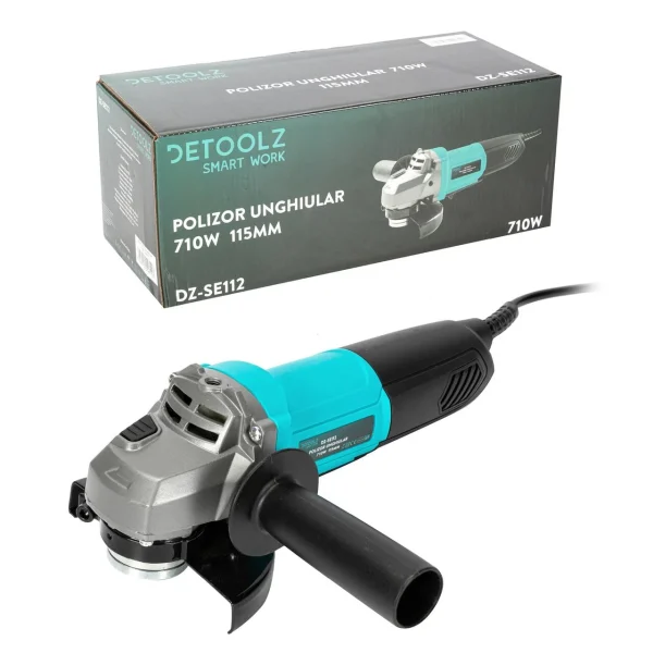 Polizor unghiular, flex, 710 W, 115 mm, Detoolz