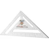 Echer tamplar/dulgher, aluminiu, triunghiular, cu picior, 300x4.4 mm, Richmann Exclusive