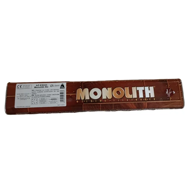 Electrozi sudura, supertit, rutilici, 2.5x350 mm, 2.5 kg, Monolith Life