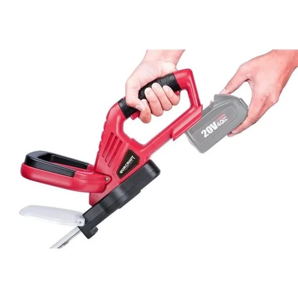 Foarfeca electrica de tuns gard viu, 20V Li-ion (acumulator neinclus), 51 cm, Worcraft