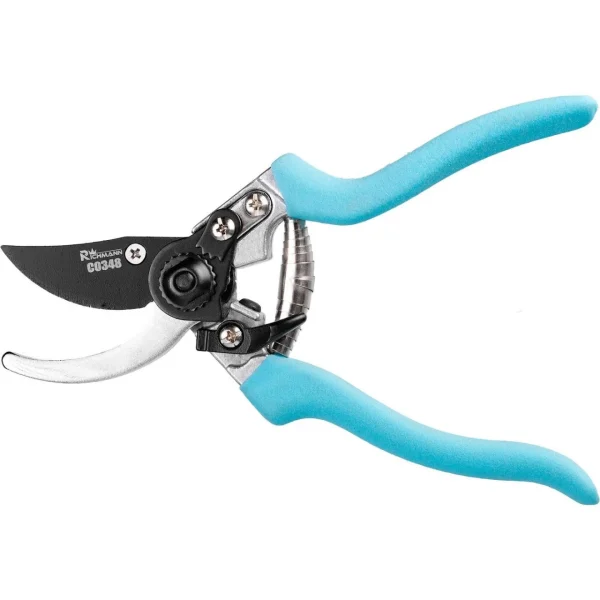 Foarfeca gradina, tip nicovala, cu arc, teflon, 20 cm, Richmann