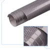 Folie colantare auto Carbon 5D Lacuit Argintiu (3,0m x 1,52m)