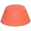 Forma coacere pentru briose, silicon, rosu, set 6 buc, 6.5x6.5x3 cm, MagicHome