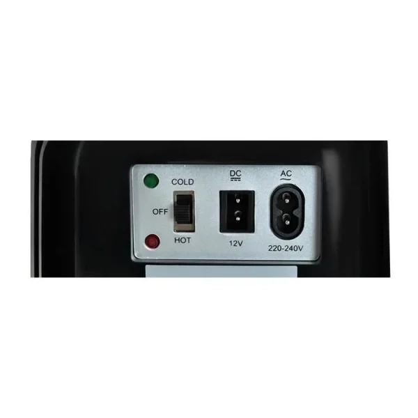 Frigider turistic, mini, 12V/220V, negru, 4 L, 17.5x23.5x25 cm, Malatec