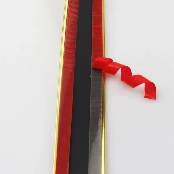 Rola Ornament autoadeziv, 12mm x 15m, culoare Crom GOLD