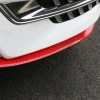 Protectie spoiler, prelungire bara fata/spate din cauciuc, culoare CARBON Rosu