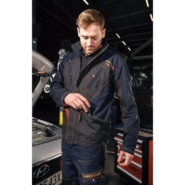 Geaca de lucru, model Garage, bumbac, marime S/48, NEO