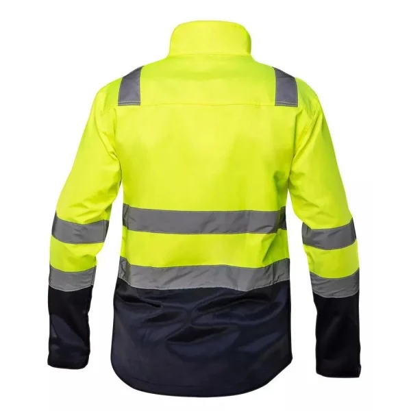 Geaca de lucru slim fit, reflectorizanta, galben, model Visibility, marimea M/50, NEO