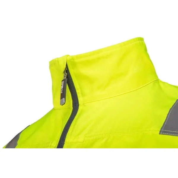Geaca de lucru slim fit, reflectorizanta, galben, model Visibility, marimea XL/54, NEO